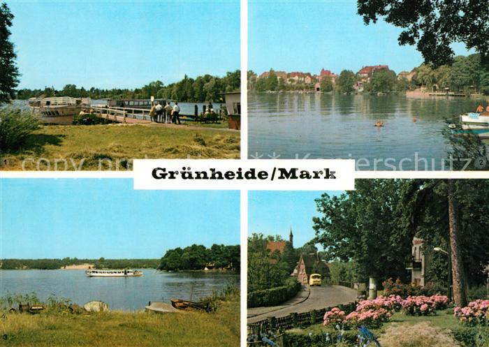 Gruenheide Mark Anlegestelle Altbuchhorst Peetzsee Fangschleuse Werlsee Karl Mar