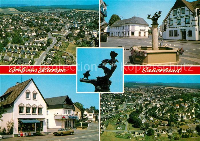 Kierspe Fliegeraufnahmen Brunnen