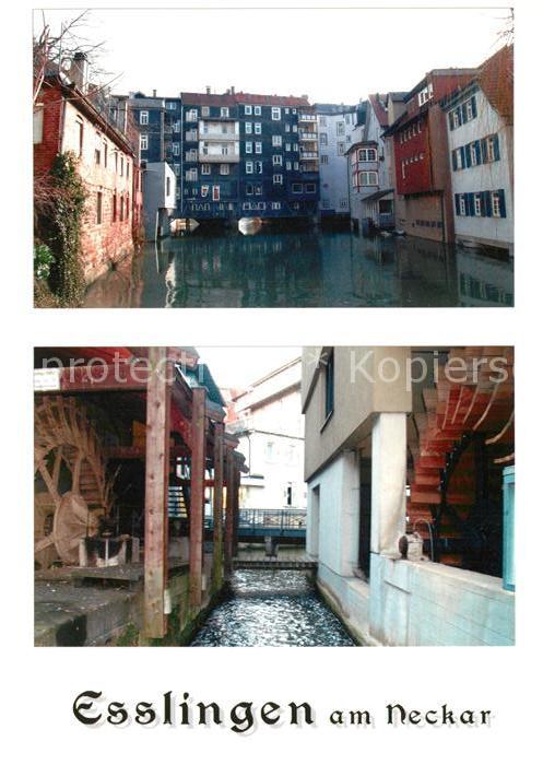 Esslingen Neckar Teilansicht Muehle
