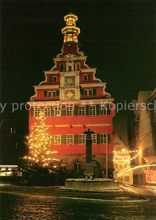 Esslingen Neckar Altes Rathaus zur Weihnachtszeit
