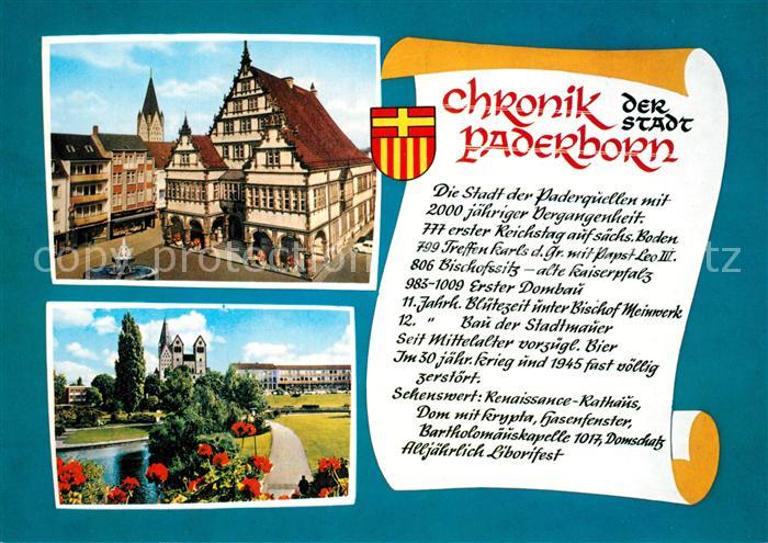 Paderborn Rathaus Marktplatz Paderquellen