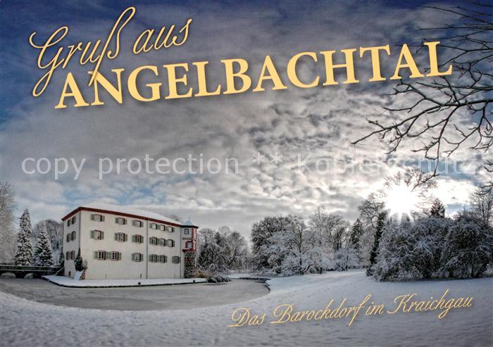 Angelbachtal Schloss im Winter
