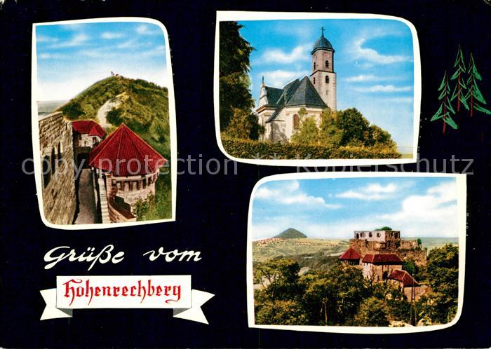 Hohenrechberg Ruine Rechberg Wallfahrtskirche Hohenstaufen