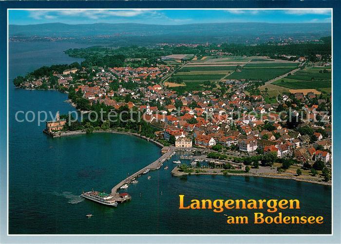 Langenargen Bodensee Fliegeraufnahme