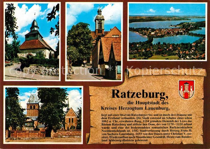 Ratzeburg Backsteinkrichen Fliegeraufnahme