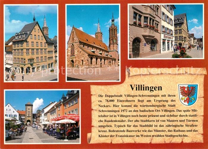 Villingen-Schwenningen Stadtmitte Muenster UL Frau Steinernes Haus Riettor