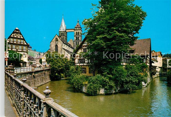 Esslingen Neckar Stadtkirche Neckarpartie