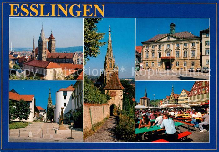 Esslingen Neckar Stadtkirche Tor Rathaus Schloss Marktplatz