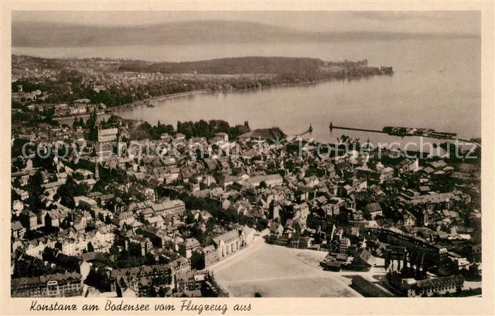 Konstanz Bodensee Fliegeraufnahme
