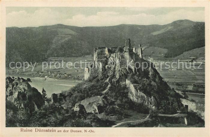 Duernstein Wachau Schlossruine