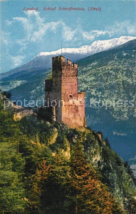 Landeck Tirol Schloss Schroffenstein