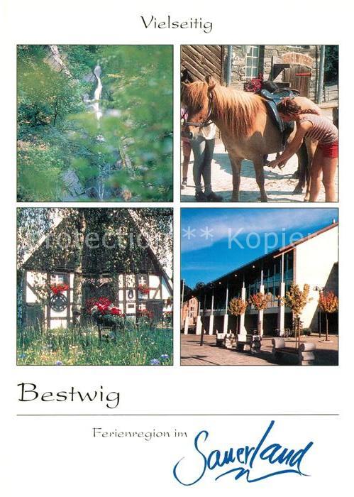 Bestwig Wasserfall Reiterhof Berlar Rathaus