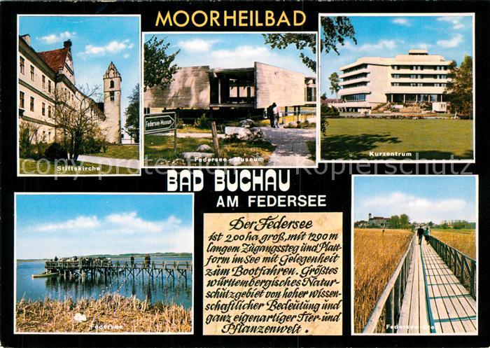 Bad Buchau Federsee Stiftskirche Kurzentrum Federsee-Museum