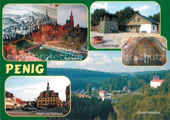 Penig Amerika Kellerberge Heimatberg Markt Rathaus