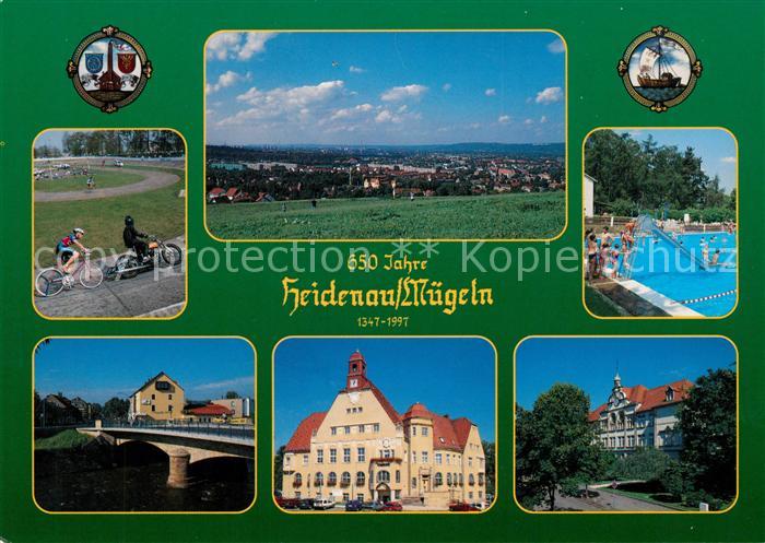 Muegeln Heidenau Albert Schwarz Bad Max Walter Bruecke Rathaus