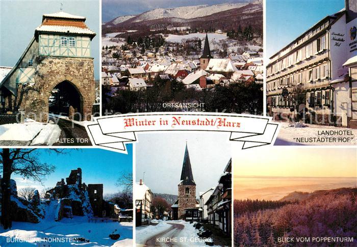 Neustadt Harz Landhotel Neustaedter Hof Altes Tor Kirche St. Georg