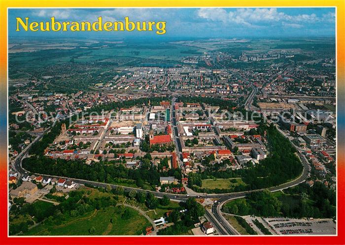 Neubrandenburg Fliegeraufnahme
