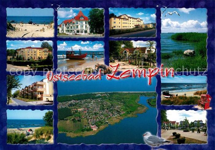 Zempin Fliegeraufnahme Strand