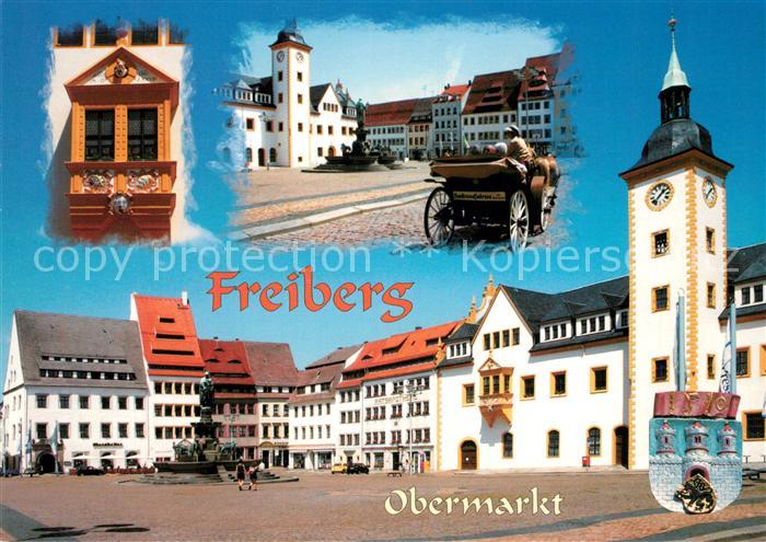 Freiberg Sachsen Obermarkt