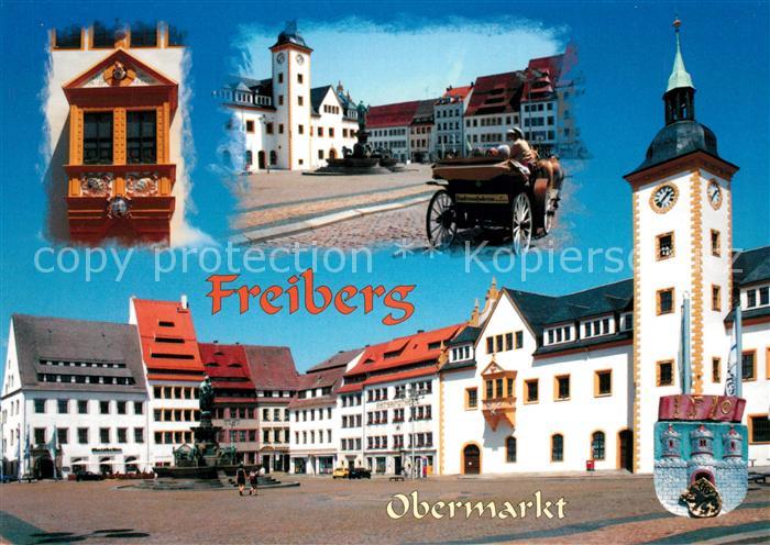 Freiberg Sachsen Obermarkt