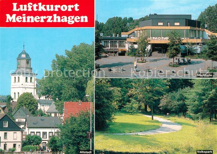 Meinerzhagen Altstadt Stadthalle Volkspark