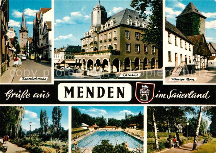 Menden Sauerland Rathaus Bahnhofstrasse