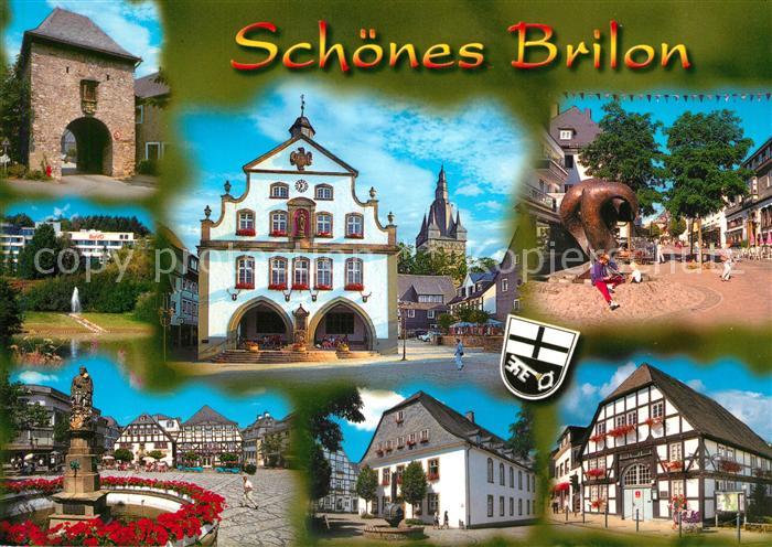 Brilon Fachwerkhaus Rathaus Stadttor Denkmal