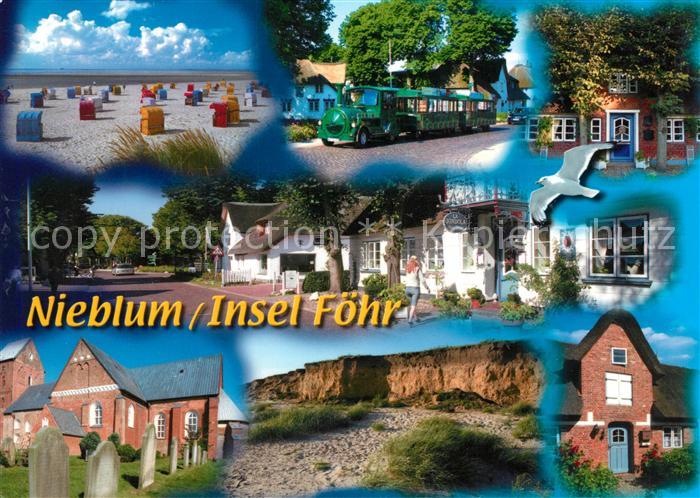 Nieblum Strandkoerbe Steilkueste Friedhof