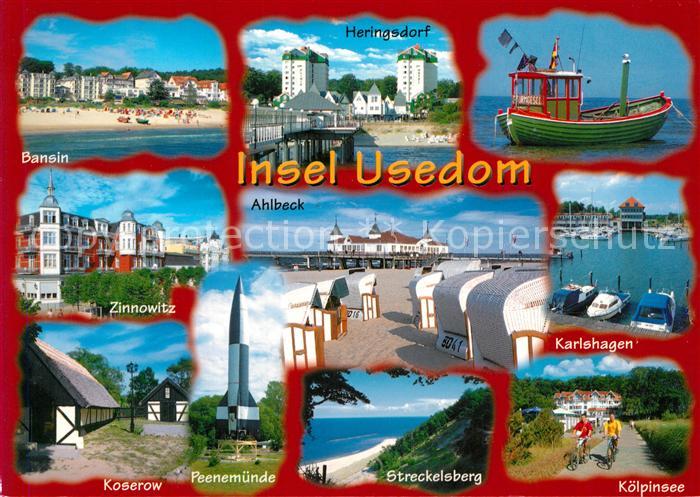 Usedom Heringsdorf Peenemuende Koserow Karlshagen Hafen