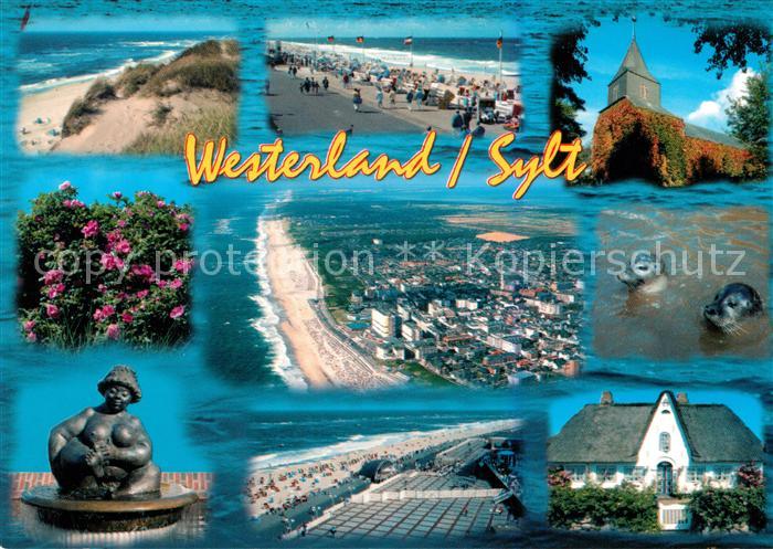 Westerland Sylt Strand Duenen Denkmal