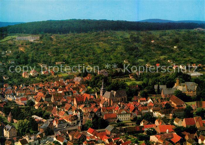 Buedingen Hessen Fliegeraufnahme