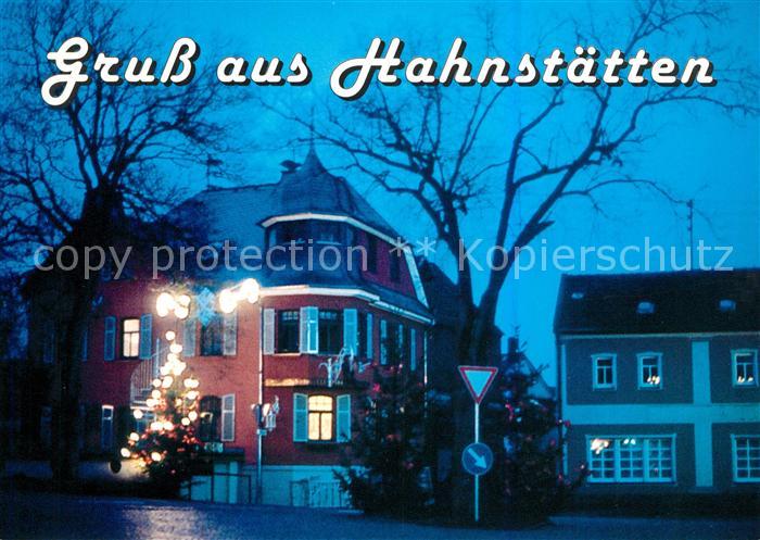 Hahnstaetten Am Breitenplatz Nachtaufnahme