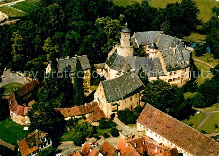 Buedingen Hessen Fliegeraufnahme Schloss