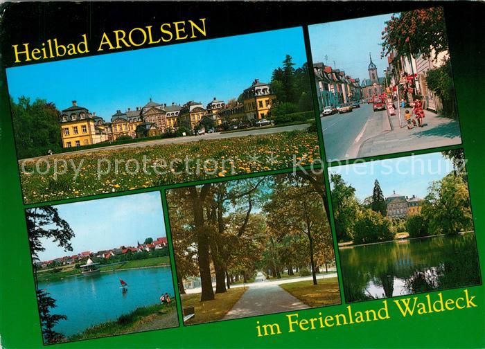 Arolsen Bad Ferienland Waldeck Panoramen