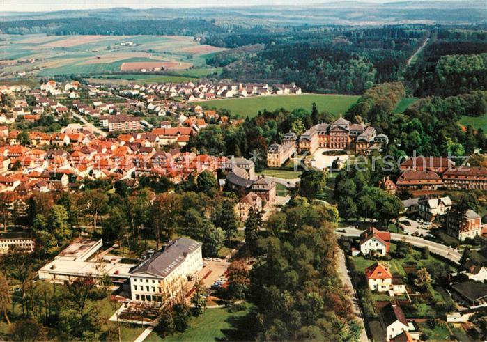Arolsen Bad Fliegeraufnahme Residenzschloss Schlosshotel
