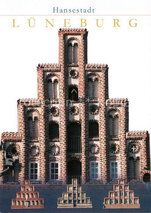 Lueneburg Giebelhaeuser am Platz am Sande