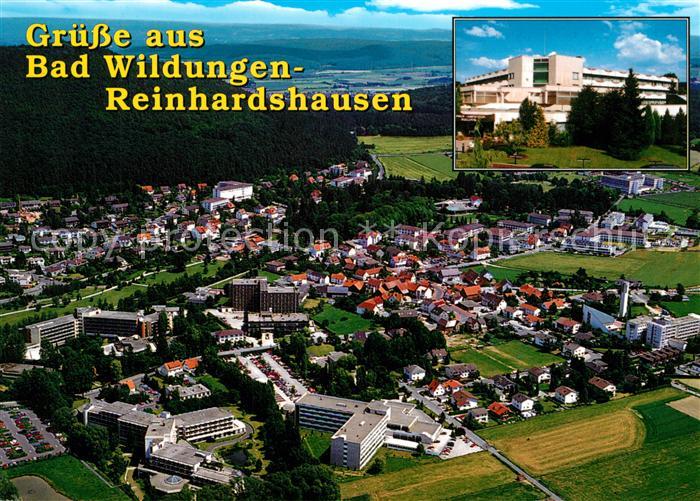 Reinhardshausen Fliegeraufnahme Kurklinik Quellental