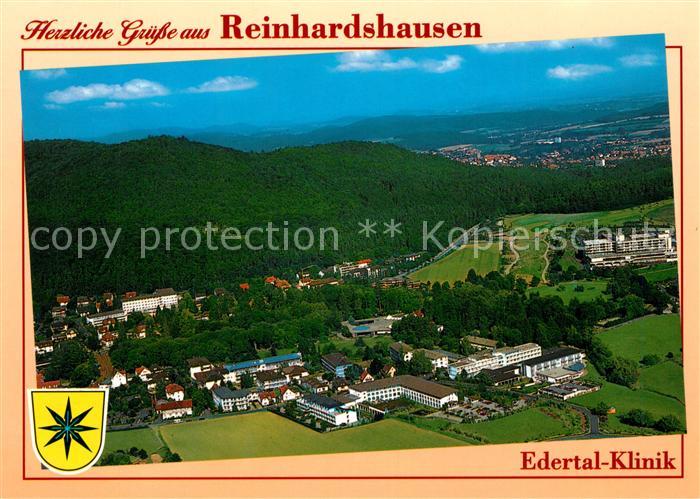 Reinhardshausen Edertal Klinik Fliegeraufnahme