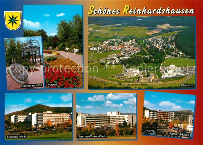 Reinhardshausen Brunnenpavillon Kurpark Birkental Klinik Werner Wicker Klinik