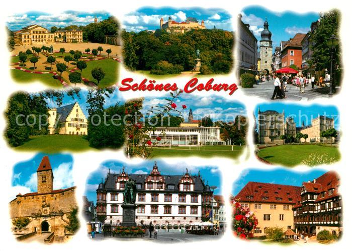 Coburg Landestheater Palais Edinburgh Veste Rathaus