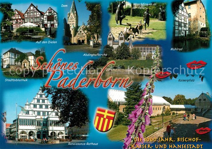 Paderborn Kaiserpfalz Rathaus Muehlrad