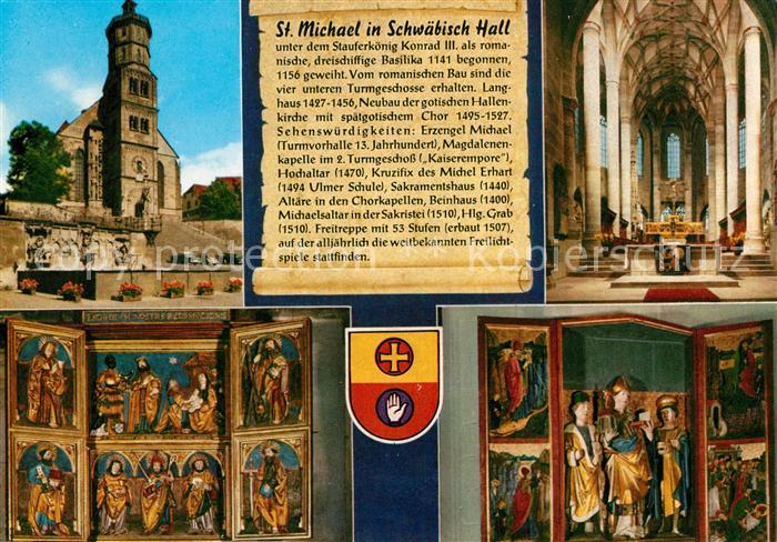 Schwaebisch Hall Sankt Michael Altarraum