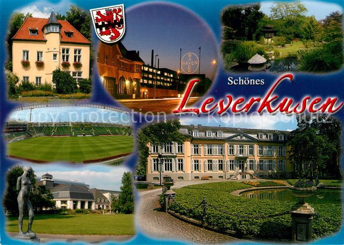 Leverkusen Denkmal Parkanlage Bayer Kreuz Panorama