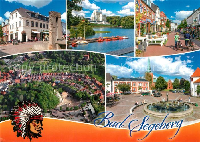 Bad Segeberg Panorama Stadtansichten Hafen Brunnen Denkmal