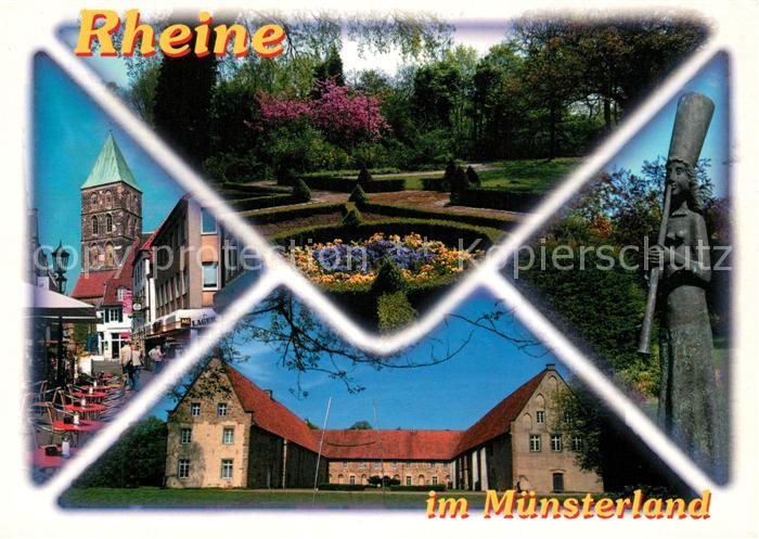 Rheine Rathaus Denkmal Park Gutshof