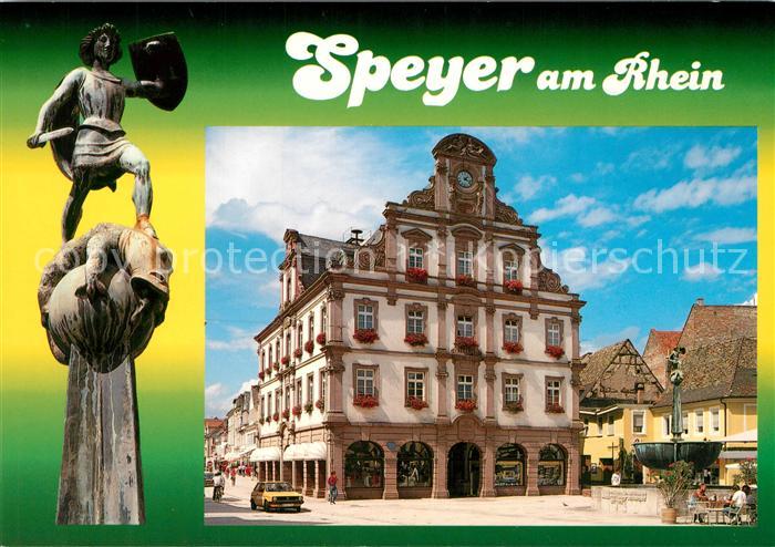 Speyer Rhein Rathaus