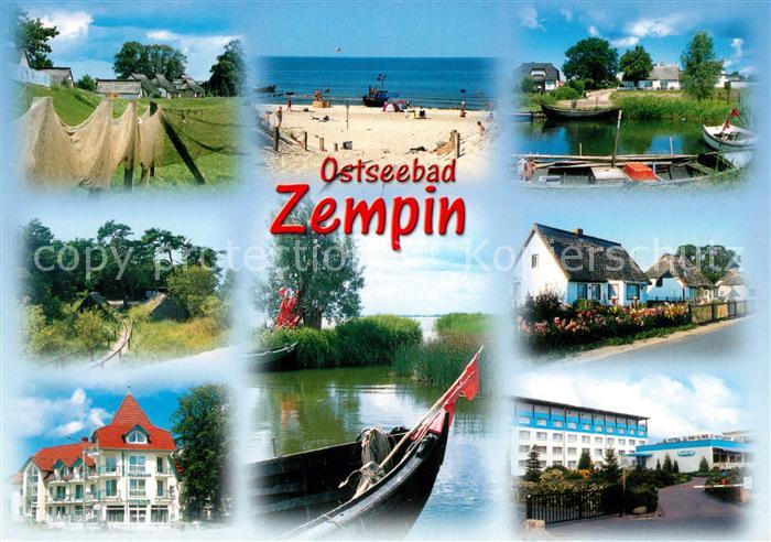 Zempin Fischernetze Stadtansichten