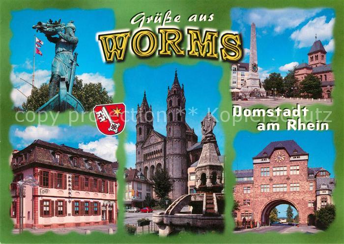 Worms Rhein Dom Stadttor Denkmal