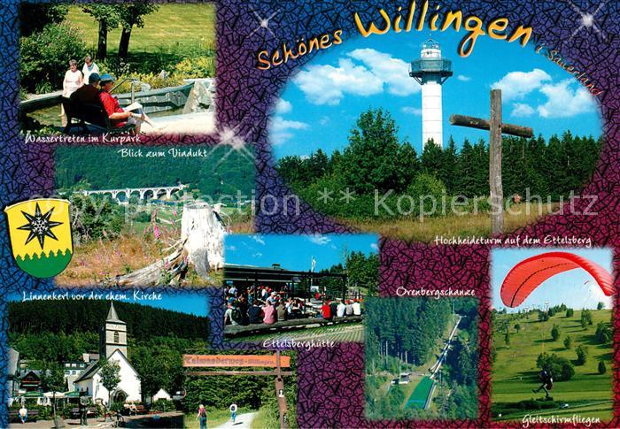 Willingen Sauerland Schanze Kurpark Viadukt Linnenkerl