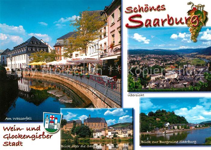 Saarburg Saar Panorama Kirche Burgruine